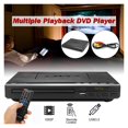 thumbnail image 2 of Lecteur DVD Portable USB à Lecture Multiple, Lecteur de Disques ADH DVD CD SVCD VCD, Système de Cinéma Maison avec Télécommande, Facile à Installer, 2 of 6