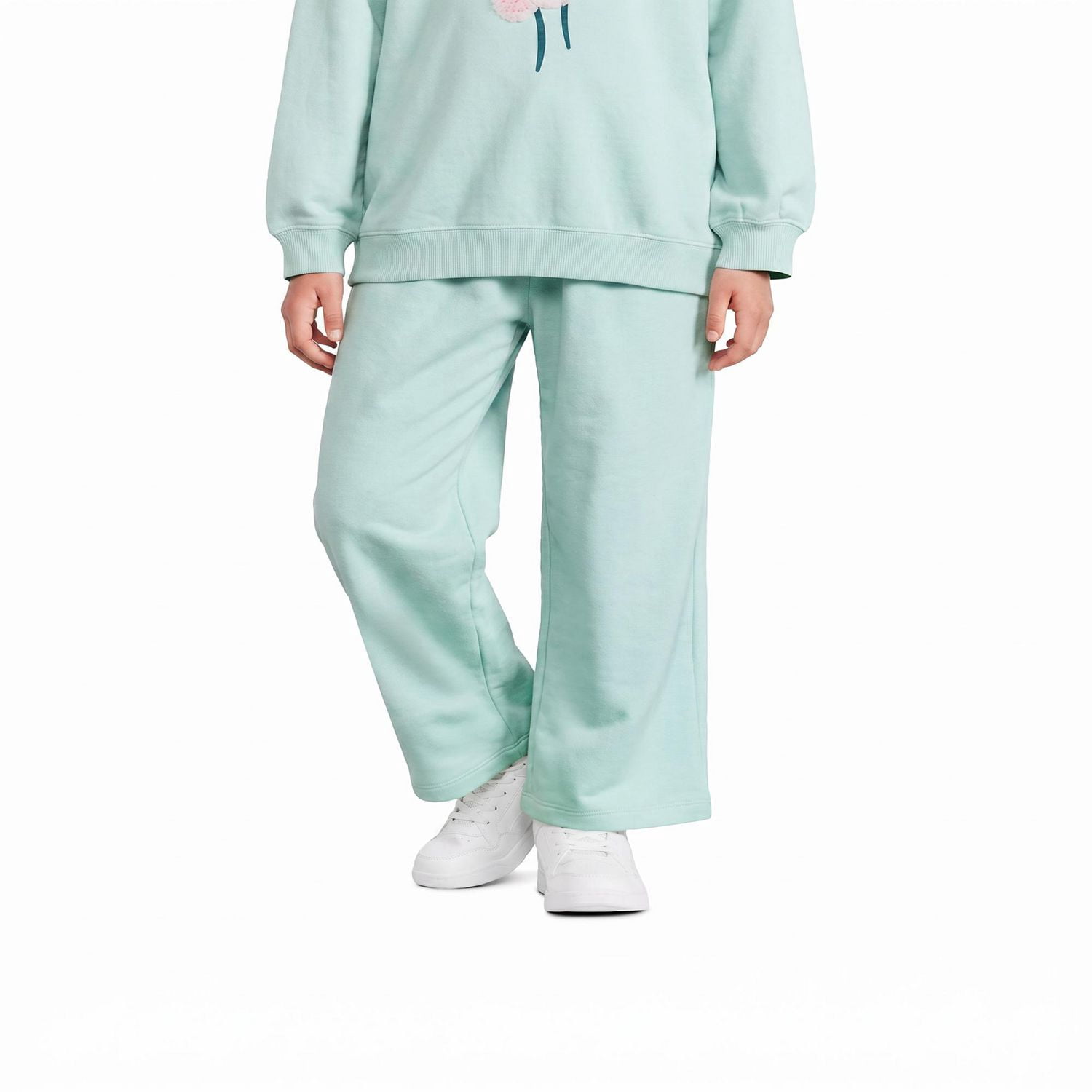 Pantalon de survêtement à jambe large George pour filles