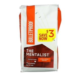 BulletProof, Coffee, Le mentaliste, le routard moyen-obscur, le haricot entier, 12 oz (340 g)