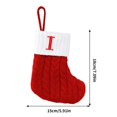 thumbnail image 3 of Christmas Decorations Outdoor Indoor,Christmas Decorations For Home,Cute Letters Christmas Stocking Decoration Christmas Tree Pendant Christmas Style Wool Knitted Socks Decoration Props, 3 of 3