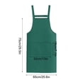 thumbnail image 3 of Todaioua H Back Style Apron with Pocket for Women, Men Adjustable Large Size Comfortable, Kitchen, Home, Cooking Restaurant, 3 of 5