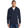 thumbnail image 1 of Jerzees Sweat à Capuche Zippé Intégral NuBlend à Manches Longues pour Hommes - 993M, 1 of 1
