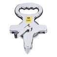 thumbnail image 1 of EeaseCA 50m Multipurpose Measuring Tape Hand-operated Disc Rule Engineering Ruler Stainless Steel Tapeline (Silver), 1 of 8