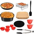 thumbnail image 1 of Air Fryer Accessories Set, Square Air Fryer Accessories, 8 Inch, 1 of 4