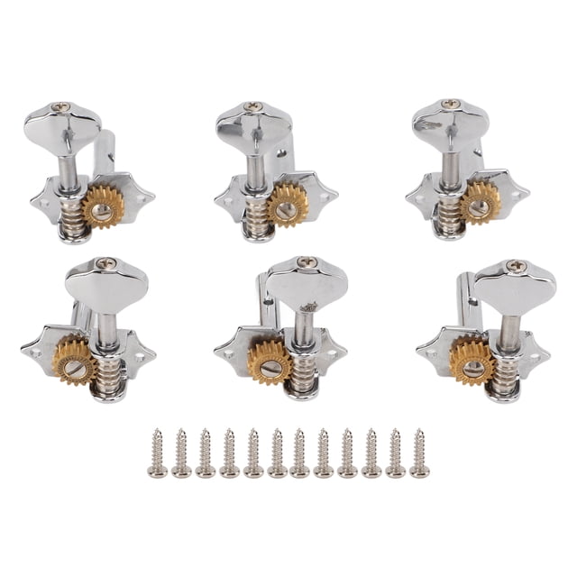 Guitar String Tuning Peg,6Pcs Guitar String Tuning Guitar Machine Head Guitar Tuner Peg Top-Notch Performance