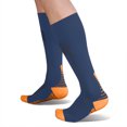 thumbnail image 2 of B91xZ Men's Work Socks Sport Athletic Running Socks,Navy M, 2 of 4