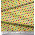 thumbnail image 3 of Soimoi Velvet Fabric Zig Zag Abstract Print Fabric by Yard 58 Inch Wide, 3 of 3