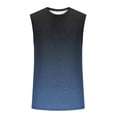thumbnail image 4 of NTACZA Athletic Tank Tops Men Sleeveless Basic Shirt Crew Neck Sports Gradient Mens T Shirts M, 4 of 5