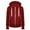 Red, variant on RKSTN Womens Tops Zip Up Cropped Hoodies Fleece Full Zipper Sweatshirts Pullover Winter Clothes Drawstring Sweater with Pocket