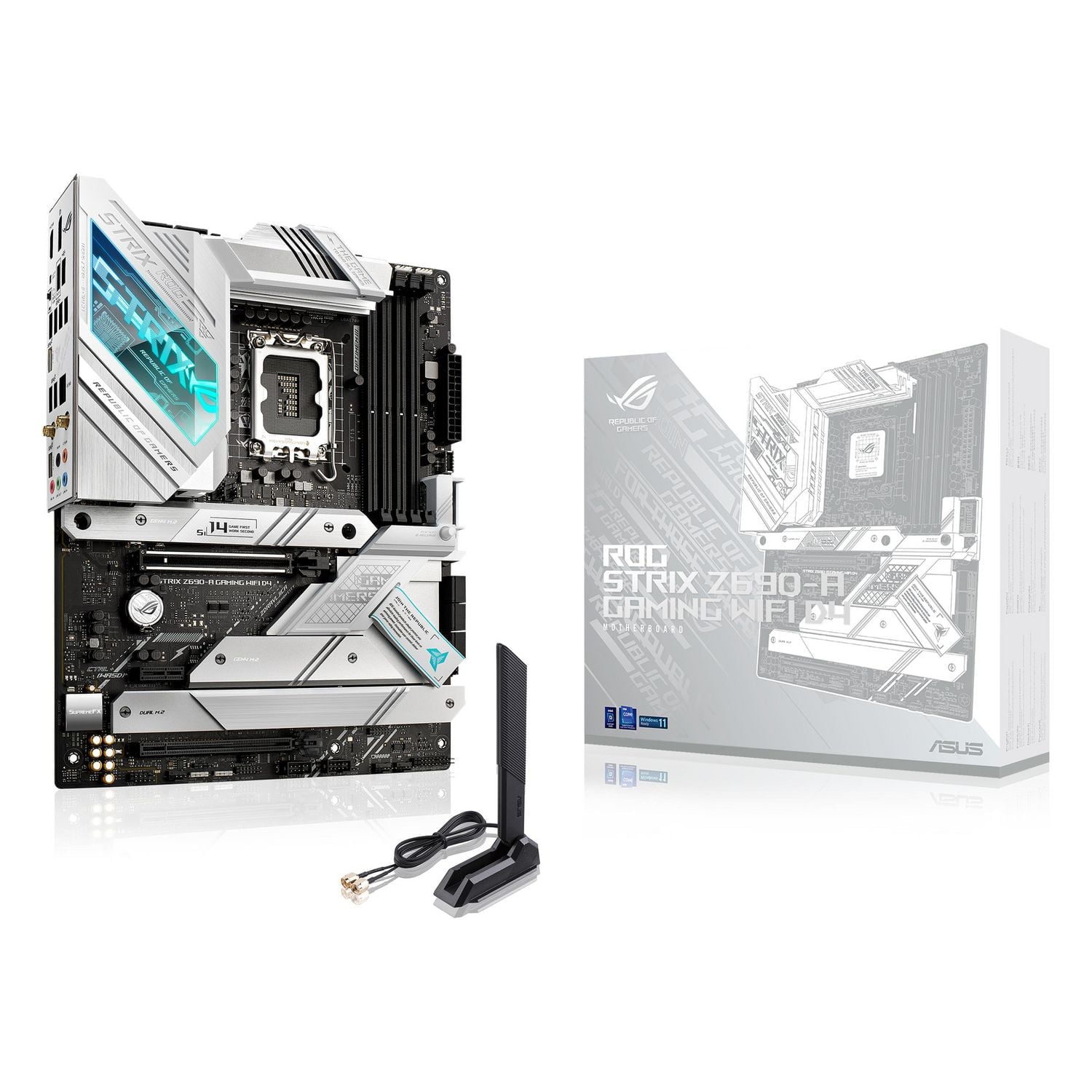 ASUS ROG Strix Z690-A Gaming WiFi D4 LGA 1700 Intel 12th Gen ATX