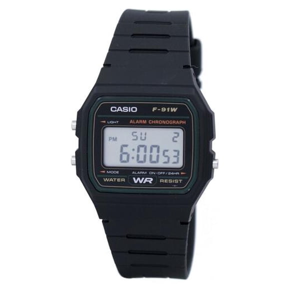 Casio Classic Montre pour Homme Sport Chronographe Alarme F-91w-3sdg F91w-3sdg
