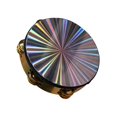 thumbnail image 3 of lionlar Drum Tambourine Handbell Sturdy Portable Percussion Unique Professional Handheld 10 Inch B, 3 of 9