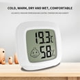 thumbnail image 3 of TopLLC Mini Hygrometer Indoor Infant Bedroom Hygrometer With Magnetic Absorption on Clearance, 3 of 3
