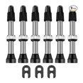 thumbnail image 3 of Almencla 3Pair Removable Tubeless Kernel Presta Valve Stem 40mm Mountain Bike Tire Repair, 3 of 5