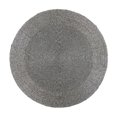 thumbnail image 1 of Christmas Beaded Round Placemat Silver - Set of 4, 1 of 4