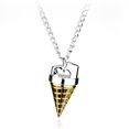 thumbnail image 1 of Anime Tengen Toppa Gurren Lagann Tengentoba Collier Pendentif Cœur à Strass Collection pour Fans, 1 of 7