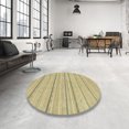 thumbnail image 3 of Ahgly Company Indoor Round Abstract Copper Green Oriental Area Rugs, 4' Round, 3 of 6