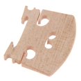 thumbnail image 2 of Pièces de Violon Violon-Ponteau en Érable 4/4, 8 Pcs, 2 of 6