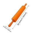 thumbnail image 2 of WIFKLSIIPG Rouleau en Silicone Rouleau à Pâte pour Pizza Biscuit avec Poignée en Bois Surface Antiadhésive Rouleaux à Pâte pour Cuisson Rouleau à Pâte Antiadhésif Biscuit Pizza Outil de Pâtisserie, 2 of 3