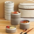 thumbnail image 3 of Catégorie de Produit Sac à Lunch 1 – Contenant à Lunch Chaud pour Aliments Contenant à Lunch Thermique en Acier Inoxydable Contenant à Lunch Thermique Portable Bento Bo X Contenant à Aliments et Portable, 3 of 4