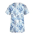 thumbnail image 4 of RXMEKW Robe d'Infirmière pour Femmes, Col en V à Manches Courtes avec Poche et Imprimé de la Saint-Valentin, Haut d'Uniforme Médical Décontracté pour Usage Quotidien, 4 of 5