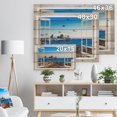 thumbnail image 5 of Design Art - Open Window to Blue Seashore, 5 of 5