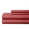 thumbnail image 2 of ienjoy Home Ultra Soft Ensemble de Draps 4 Pcs, Très Grand, Bordeaux, 2 of 5