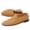 Brown, variant on Men's Casual Loafers Slip On Leather Dress Shoes Comfortable Lightweight Driving Shoes Male Moccasins Classic Penny Loafer Flats Outdoor Walking Shoes