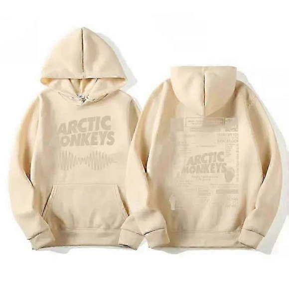 Retro Rock Arctic Monkeys Music Album Graphic Hoodies Men Vintage Oversized Y2k Hip Hop Hoodie Punk Sweatshirt Tour Double Sided