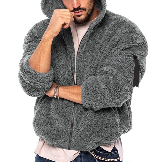 RKSTN Jackets for Men Pullover Sweater Stand Collar Elastic Solid Color Half Sweater For Stand-up Collar Sweater Fall and Winter Long Sleeve Jacket Coats
