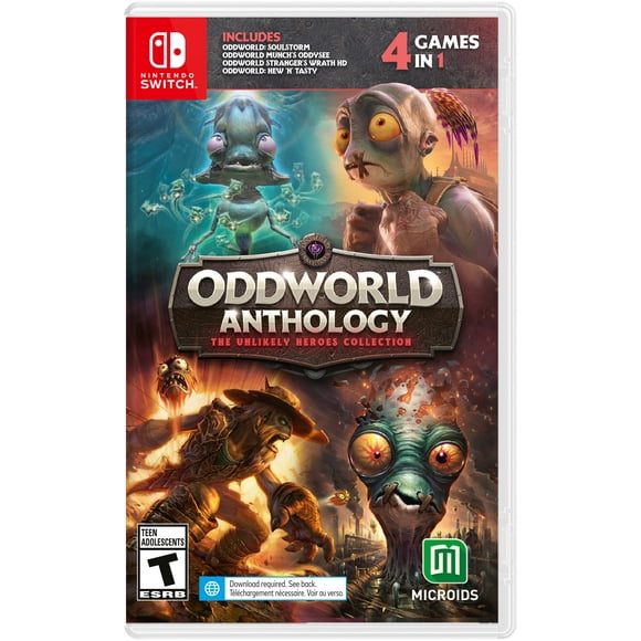 Jeu Video Oddworld Anthology: The Unlikely Heroes Collection pour NSW