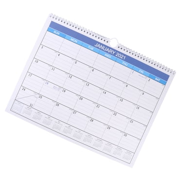 1 Pc Desk Calendar High Quality Prime Sturdy 2021 Calendars Desk Calendar English Edition Calendar for Office