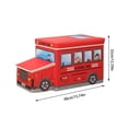 thumbnail image 2 of Wzzjkit Children's Toy Storage Car Storage Box Folding Storage Household Goods, 2 of 2
