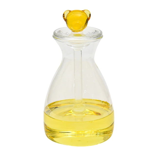 Glass Dispenser Pot with Lid Clear Kitchen Jar for Food Storage and Home Accessories Portable Container