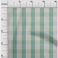 thumbnail image 1 of oneOone Silk Tabby Fabric Madras Check Decor Fabric Printed BTY 42 Inch Wide, 1 of 4