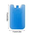 thumbnail image 3 of PEONAVET Ice Crystal Boxes Ice Blocks For Cool Bags Ice Blocks For Cooler Long Lasting Reusable Freezer Blocks Shock Cooler Small Ices Packs Ices Crystal Boxes For Portable Air Conditi, 3 of 5