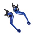 thumbnail image 2 of 1 Pair CNC Aluminum Alloy Motorcycle Scooter Modification Double Disc Brake Lever, 2 of 8