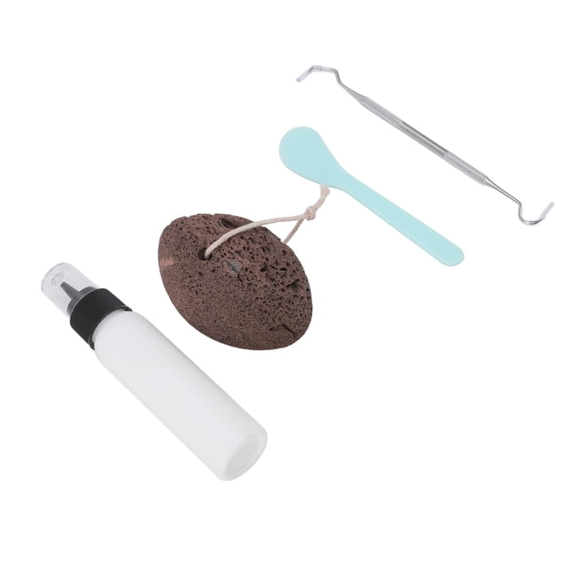Picking Rock Kit, Relaxing Relief Metal Plastic Oval Stone Pick Peel Stone Kit For Relieve Tension For Toy