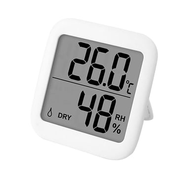 Thermomètre Numérique Hygromètre Salon Chambre de Bébé Écran LCD Température Humidité Compteur Jauge