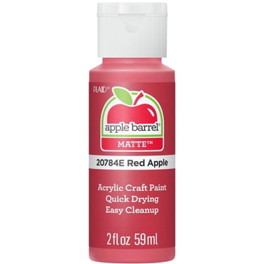 Peinture acrylique mate Apple Barrel Colors, 2 fl oz (59 mL), Pomme rouge