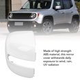thumbnail image 4 of Car Rearview Mirror Cap Covers for  Renegade 2015-2019, White Door Mirror Covers Caps, Left Right Side Mirror Covers Caps, Extra Layer of Protection, 4 of 7