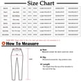 thumbnail image 2 of AherBiu Pantalon de Yoga Grande Taille pour Femmes Jambe Droite Taille Basse Extensible Confortable Pantalon de Détente, 2 of 7