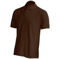 thumbnail image 2 of Basico Polos (Brun) à Col pour Femmes 100 % Coton à Manches Courtes Polos de Golf pour Femmes et Adolescentes, 2 of 3