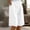 01 White, variant on Weiqiqre Linen Shorts for Women Casual Elastic Waist Drawstring Lightweight Vacation Summer Beach Shorts with Pockets