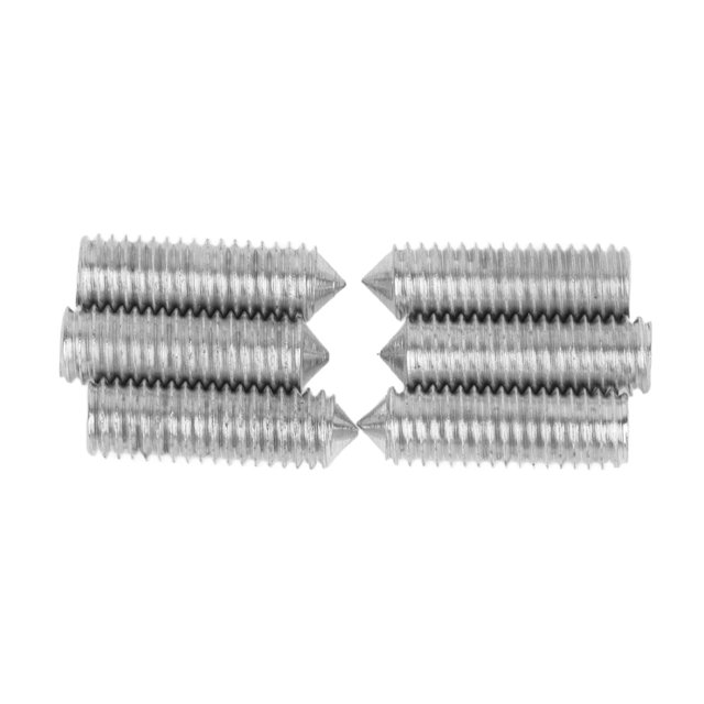 6PCS Guitar Saddle Bridge Height Adjustment Hex Screws Electric Guitar Hardware Tremolo Bridge System Parts