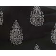 thumbnail image 4 of oneOone Georgette Viscose Fabric Paisley Block Print Fabric BTY 42 Inch Wide, 4 of 4