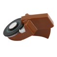 thumbnail image 1 of Embossing Label Maker, Mini Easy  Multipurpose Embossing Label Maker Machine with 2 Rolls Tapes for Scrapbooking for Office for DIY Projects Brown, 1 of 7