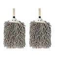 thumbnail image 2 of SuoKom Hedgehog Chenille Hand Towel Cute Hanging Hand Wipe Ball Hand Towel Thickened Absorbent Hangable Multifunctional Hand Towel, 2 of 8