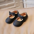 thumbnail image 4 of Cameland Spring New Soft Soled Single Shoes Baby Walking Shoes Bow Princess Small Leather Shoes, 4 of 9