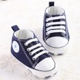 thumbnail image 2 of Gupgi Baby High Top Prewalker Soft Sole Anti Skid Pattern Printing Canvas Shoes, 2 of 3